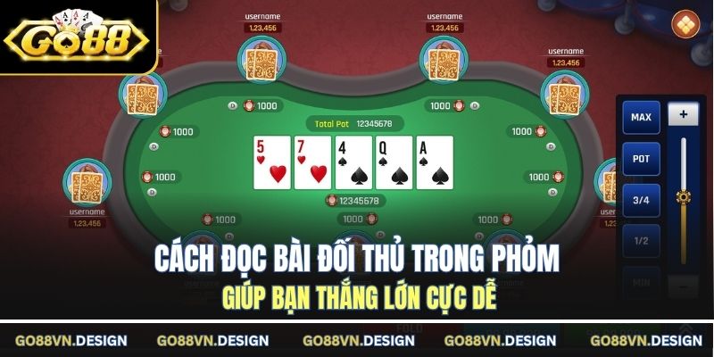 Bật Mí Cách Đọc Bài Đối Thủ Trong Phỏm Cực Giúp Thắng Dễ 1 Cách đọc bài đối thủ trong phỏm